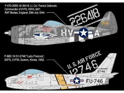 P-47D & F-86E Gabreski - zdjęcie 8