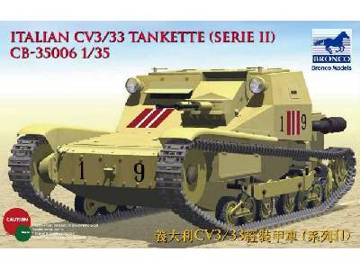 Włoska tankietka CV L3/33 Serie II - zdjęcie 1