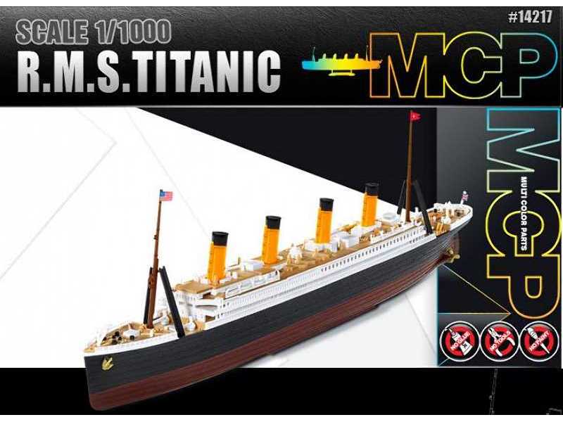 RMS Titanic - brytyjski transatlantyk - Multi Color Parts - zdjęcie 1