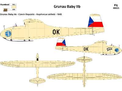 Szybowiec Grunau Baby IIb - Czechosłowacja 1 - zdjęcie 2
