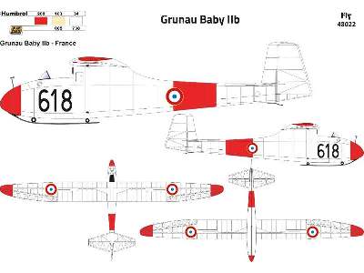 Szybowiec Grunau Baby IIb - Francja 1 - zdjęcie 3