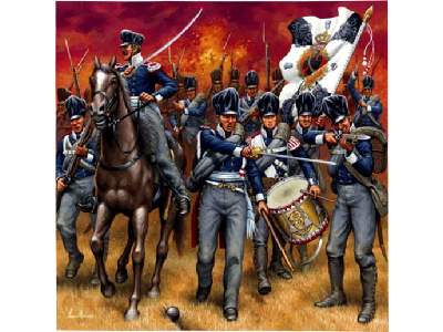 Figurki Pruska piechota - Wojny Napoleońskie - zdjęcie 1