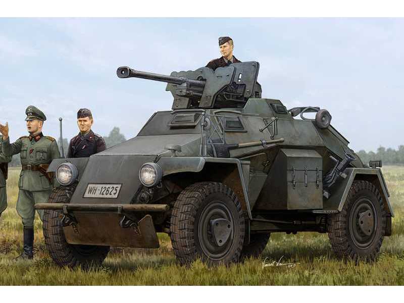 German Le.Pz.Sp.Wg (Sd.Kfz.221) Leichter Panzerspahwagen późny - zdjęcie 1