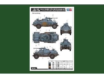 German Le.Pz.Sp.Wg (Sd.Kfz.221) Leichter Panzerspahwagen późny - zdjęcie 4