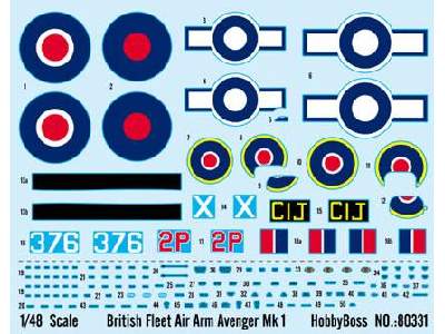 British Fleet Air Arm Avenger Mk 1 - zdjęcie 2