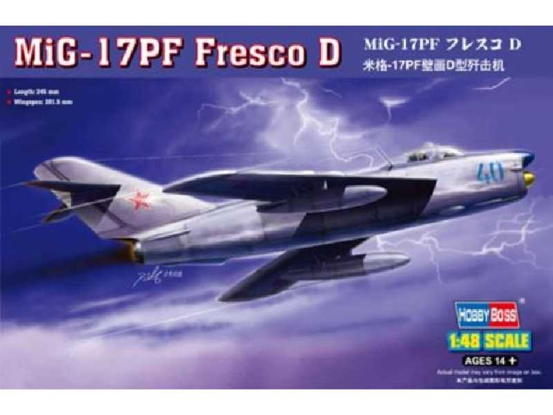 MiG-17PF Fresco D - polskie oznaczenia - zdjęcie 1 MiG-17PF Fresco D - polskie oznaczenia - zdjęcie 1