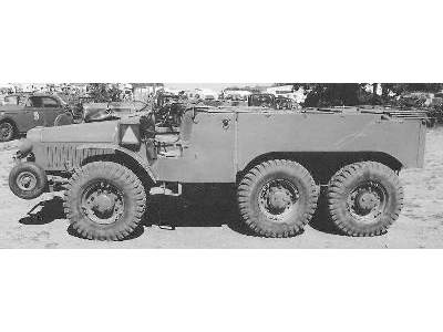 Francuski ciągnik artyleryjski (6x6) W15T - II W.Ś. - zdjęcie 11