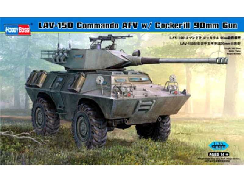 LAV-150 Commando AFV w/ Cockerill 90mm Gun - zdjęcie 1 LAV-150 Commando AFV w/ Cockerill 90mm Gun - zdjęcie 1