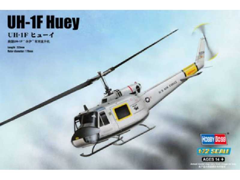 Śmigłowiec UH-1F Huey - zdjęcie 1 Śmigłowiec UH-1F Huey - zdjęcie 1
