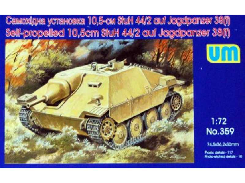 Działo samobieżne 10.5cm StuH 44/2 auf Jagdpanzer 38(t) - zdjęcie 1 Działo samobieżne 10.5cm StuH 44/2 auf Jagdpanzer 38(t) - zdjęcie 1