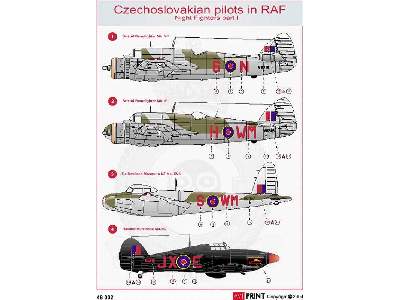 Night Fighters Pt.1 - Czechoslovakian pilot in RAF 1/48 - zdjęcie 4