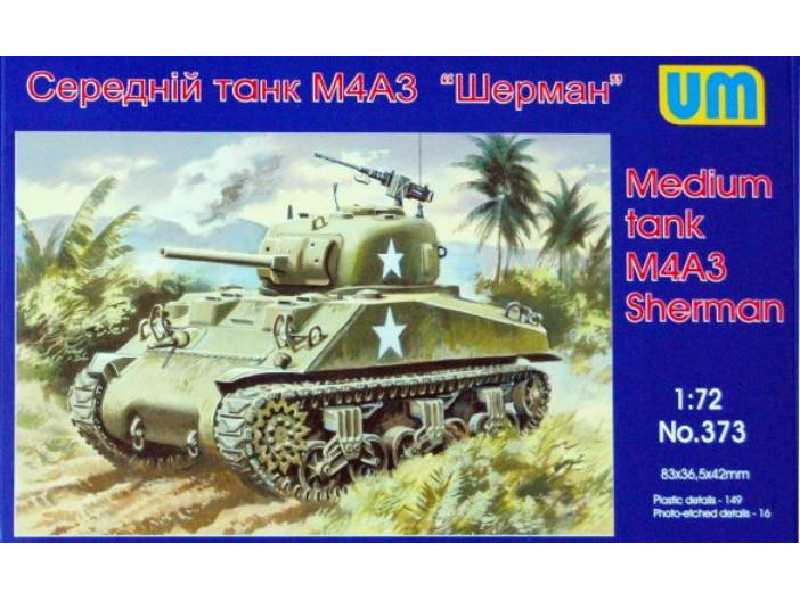 Czołg średni M4A3 Sherman - zdjęcie 1 Czołg średni M4A3 Sherman - zdjęcie 1