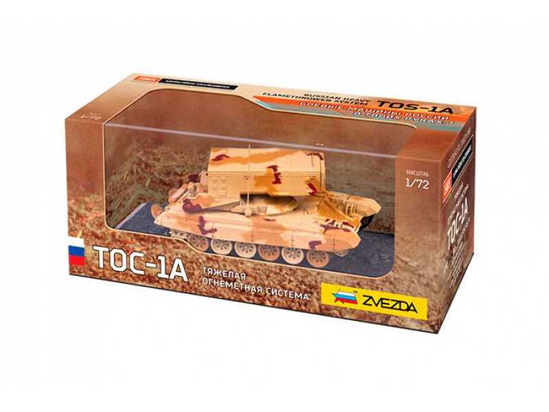 TOS-1 wieloprowadnicowa wyrzutnia rakietowa - zdjęcie 1 TOS-1 wieloprowadnicowa wyrzutnia rakietowa - zdjęcie 1