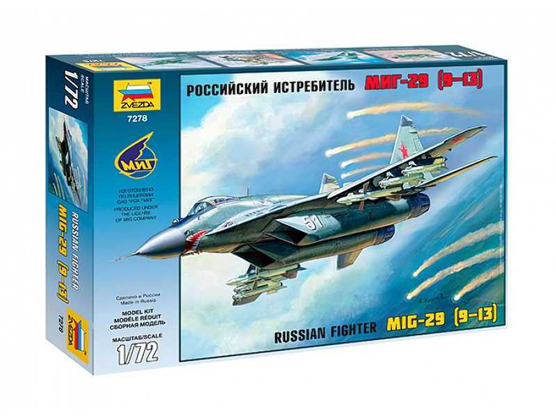 MiG-29 (9-13) - rosyjski myśliwiec - zdjęcie 1 MiG-29 (9-13) - rosyjski myśliwiec - zdjęcie 1