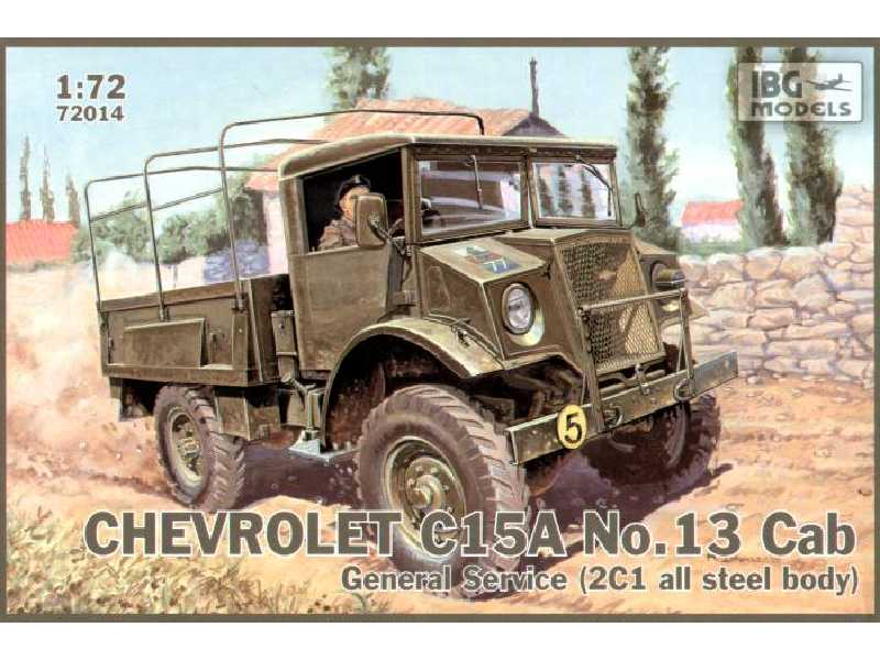 Chevrolet C15A No.13 Cab General Service (2C1 all steel body) - zdjęcie 1 Chevrolet C15A No.13 Cab General Service (2C1 all steel body) - zdjęcie 1