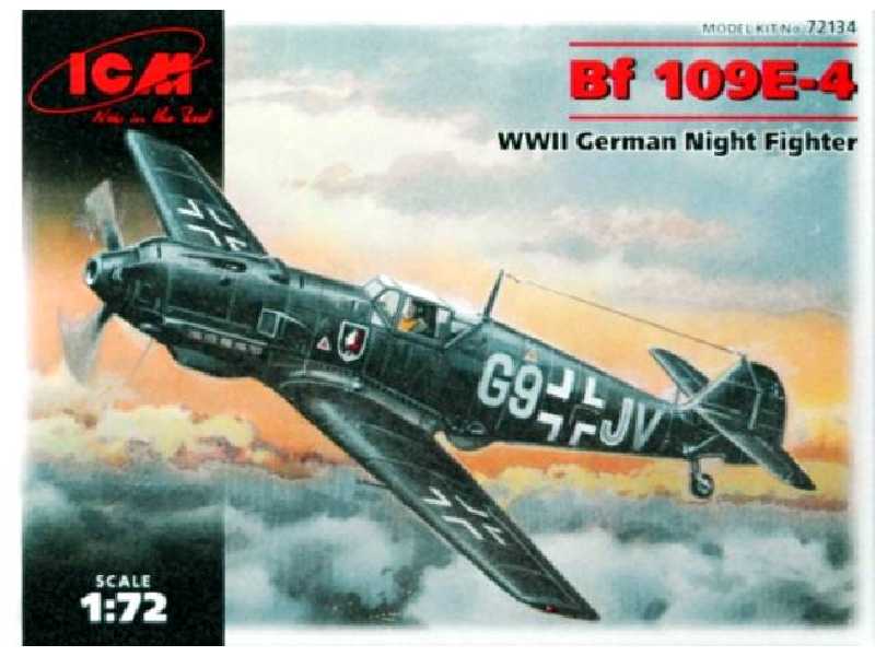 Messerschmitt Bf 109E-4 - niemiecki myśliwiec nocny - zdjęcie 1 Messerschmitt Bf 109E-4 - niemiecki myśliwiec nocny - zdjęcie 1