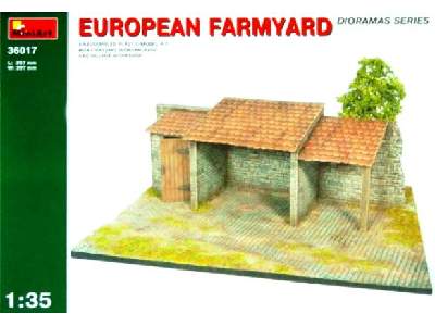Diorama Podwórko wiejskie - zdjęcie 1