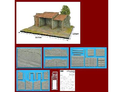 Diorama Podwórko wiejskie - zdjęcie 2