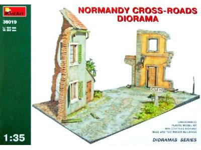 Diorama Skrzyżowanie dróg w Normandii - zdjęcie 1