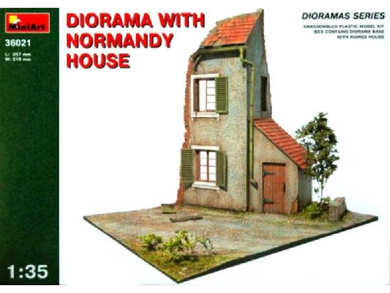 Diorama Dom z Normandii - zdjęcie 1 Diorama Dom z Normandii - zdjęcie 1