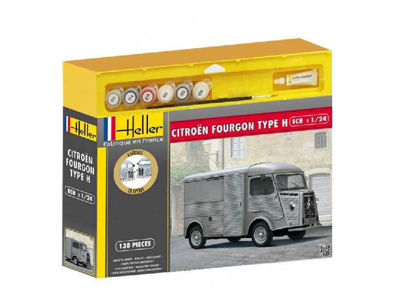 Citroen VAN typ H + farby, klej, pędzelek - zdjęcie 1 Citroen VAN typ H + farby, klej, pędzelek - zdjęcie 1