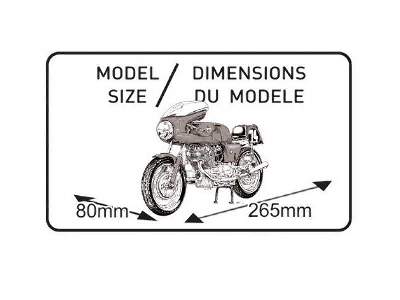 Laverda 750 Competition + farby, klej, pędzelek - zdjęcie 3