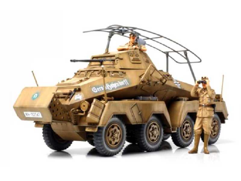 Niemiecki samochód pancerny Sd.Kfz.232 Africa Corps - zdjęcie 1 Niemiecki samochód pancerny Sd.Kfz.232 Africa Corps - zdjęcie 1