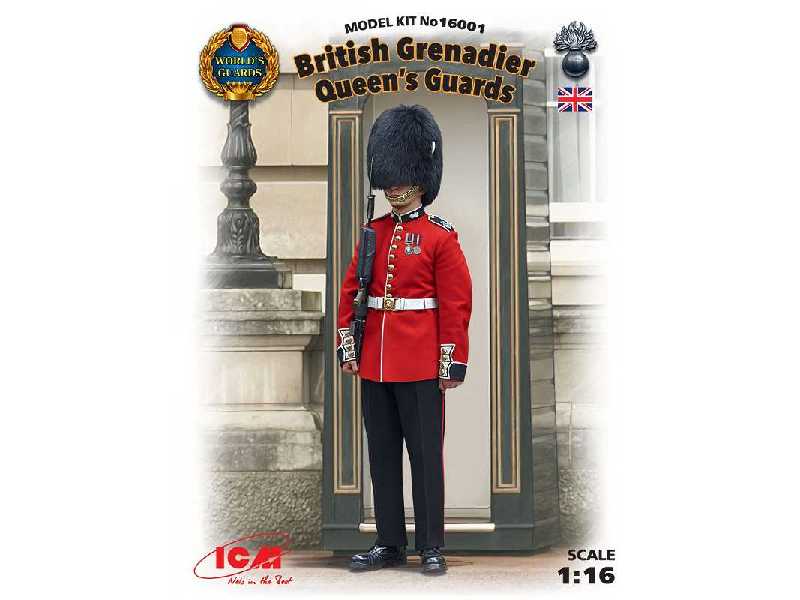 Brytyjski grenadier - wartownik pałacu Buckingham - zdjęcie 1