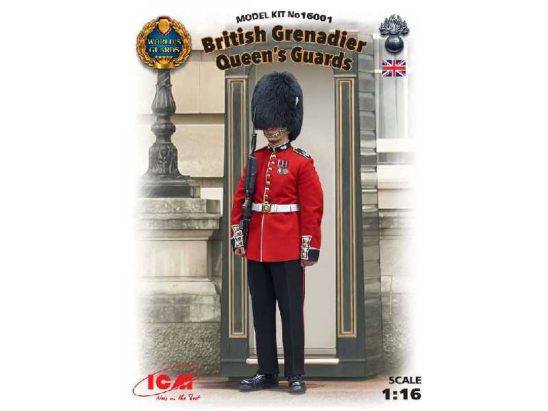 Brytyjski grenadier - wartownik pałacu Buckingham - zdjęcie 1 Brytyjski grenadier - wartownik pałacu Buckingham - zdjęcie 1