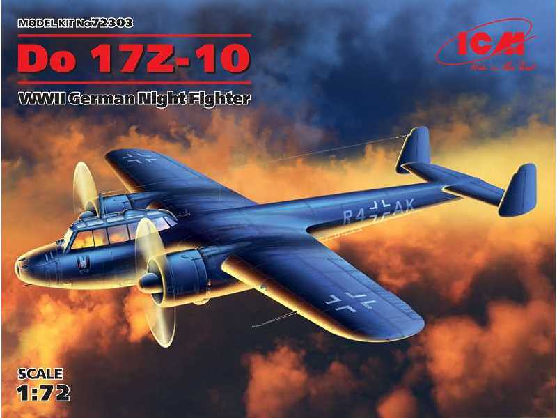 Nocny myśliwiec Dornier Do 17Z-10 - II Wojna Światowa - zdjęcie 1 Nocny myśliwiec Dornier Do 17Z-10 - II Wojna Światowa - zdjęcie 1