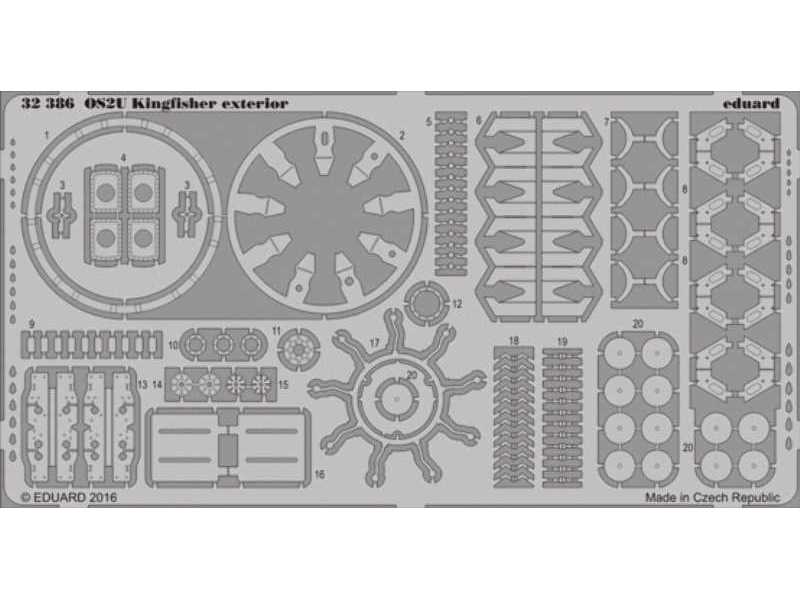 OS2U Kingfisher exterior 1/32 - Kitty Hawk - zdjęcie 1 OS2U Kingfisher exterior 1/32 - Kitty Hawk - zdjęcie 1
