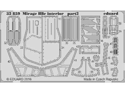 Mirage IIIc interior 1/32 - Italeri - zdjęcie 2