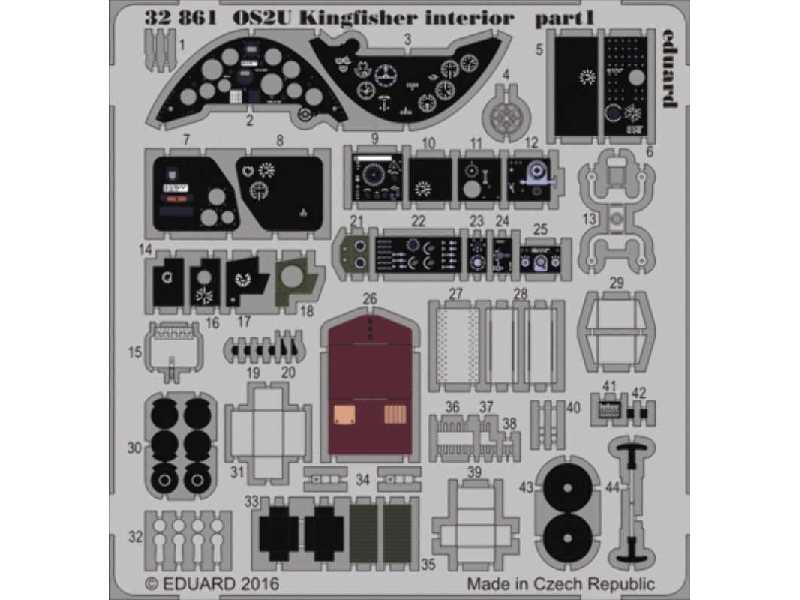 OS2U Kingfisher interior 1/32 - Kitty Hawk - zdjęcie 1