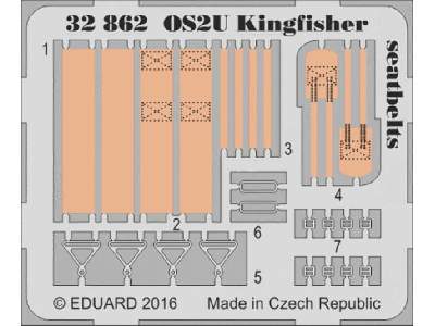 OS2U Kingfisher seatbelts 1/32 - Kitty Hawk - zdjęcie 1