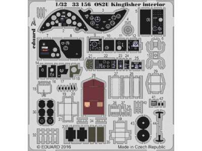 OS2U Kingfisher interior 1/32 - Kitty Hawk - zdjęcie 1