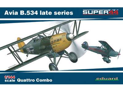Avia B.534 late series  Quattro Combo 1/144 - zdjęcie 1