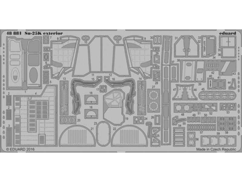Su-25K exterior 1/48 - Smer - zdjęcie 1 Su-25K exterior 1/48 - Smer - zdjęcie 1