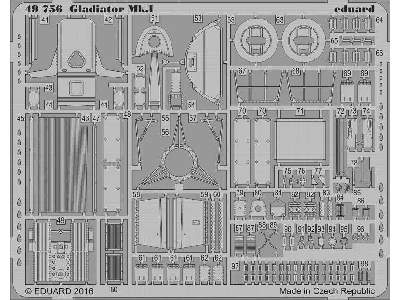 Gladiator Mk. I 1/48 - Merit - zdjęcie 2