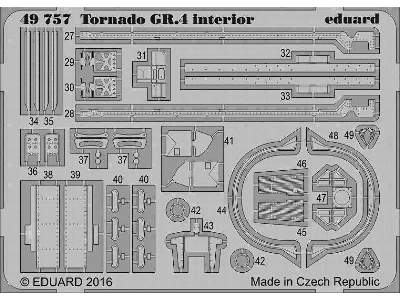 Tornado GR.4 interior 1/48 - Revell - zdjęcie 2