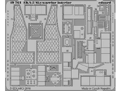 EKA-3 Skywarrior interior 1/48 - Trumpeter - zdjęcie 2