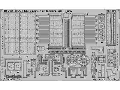 EKA-3 Skywarrior undercarriage 1/48 - Trumpeter - zdjęcie 2