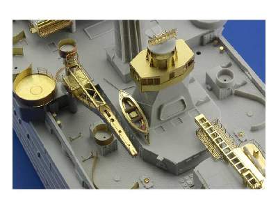 USS Texas pt.  3 superstructure 1/350 - Trumpeter - zdjęcie 9