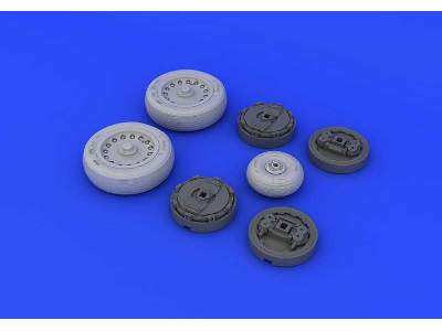 Mirage IIIc wheels 1/32 - Italeri - zdjęcie 4