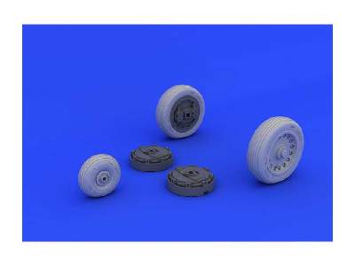 Mirage IIIc wheels 1/32 - Italeri - zdjęcie 6