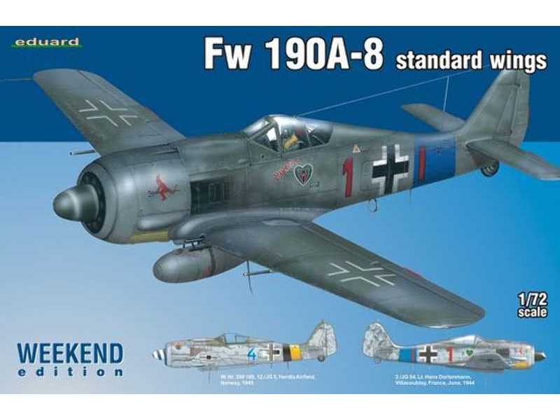 Fw 190A-8 standard wings 1/72 - zdjęcie 1 Fw 190A-8 standard wings 1/72 - zdjęcie 1