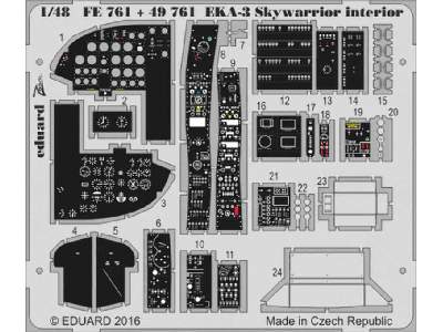 EKA-3 Skywarrior interior 1/48 - Trumpeter - zdjęcie 1