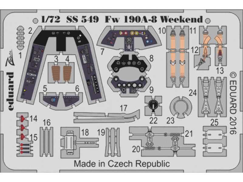 Fw 190A-8  Weekend 1/72 - Eduard - zdjęcie 1