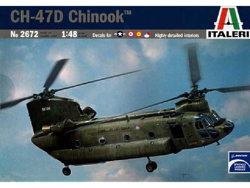 Śmigłowiec CH-47D Chinook - zdjęcie 1 Śmigłowiec CH-47D Chinook - zdjęcie 1