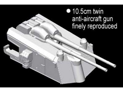 Niemiecki pancernik Scharnhorst 1941 - Smart Kit - zdjęcie 7