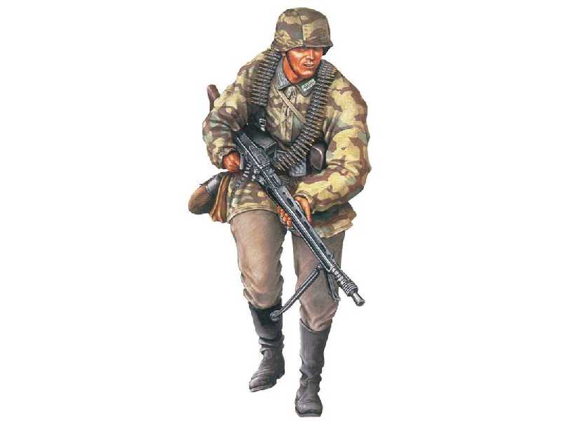 Niemiecki strzelec z MG42 (Normandia 1944) - zdjęcie 1 Niemiecki strzelec z MG42 (Normandia 1944) - zdjęcie 1